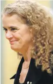  ?? CP ?? Gov. Gen. Julie Payette was the keynote speaker at the ninth annual Canadian Science Policy Convention in Ottawa on Wednesday night.