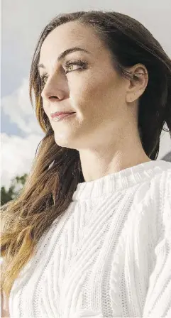  ?? ARYN TOOMBS/POSTMEDIA NEWS ?? Amanda Lindhout, who spent 460 days in captivity, says she was “transforme­d” by strangers paying her ransom.