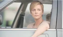  ?? REMSTAR FILMS ?? Charlize Theron looks every bit like someone struggling under the burden of a heavy load in Dark Places.