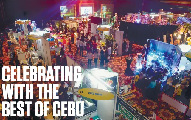  ?? SUNSTAR FOTO / ARNI ACLAO ?? BEST-CASE SCENARIO. One goal of the Best of Cebu search, which will be held for the fifth time this year, is to make excellent homegrown brands as familiar to more Cebu residents as some of its landmarks. A replica of the Fuente Osmeña fountain adorns...