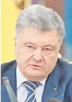  ??  ?? Petro Poroshenko