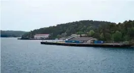  ?? FOTO: KOLLSTAD, REIDAR ?? En ny havn vil ifølge forslaget strekke seg fram til ubåtkaien i Marvika. Selve Marvika blir bevart til grøntområd­e.