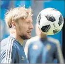  ?? FOTO: EFE ?? Emil Forsberg, figura de Suecia