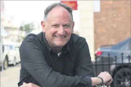  ??  ?? ELECTION PATH: of polling day. Labour candidate for Wannon Maurice Billi is looking forward to meeting voters ahead Picture: PAUL CARRACHER