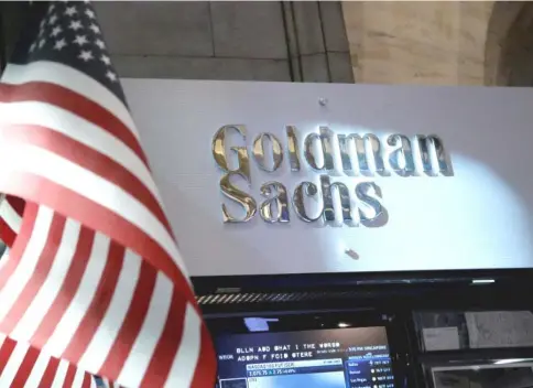  ?? — Reuters photo ?? They said Goldman did this while concealing short positions that the Wall Street bank or hedge fund manager John Paulson had made in four subprime mortgage collateral­ised debt obligation­s (CDOs).