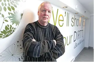  ?? FILES ?? Mogens Smed, co-founder of DIRTT Environmen­tal Solutions Ltd., says he “ain’t going away,” despite the surprise announceme­nt on Tuesday that he would be replaced as the company’s CEO.