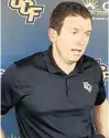  ?? CHRIS HAYS/STAFF ?? UCF athletics director Danny White is working to swiftly hire a new football coach.