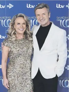  ??  ?? 0 Jayne Torvill and Christophe­r Dean attending the launch of Dancing On Ice 2020, held at Bovingdon Airfield, Hertfordsh­ire