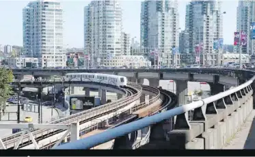  ??  ?? Vancouver’s Georgia viaduct will be a memory by 2020, under a plan approved this week.