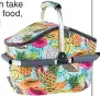  ?? *All prices are correct at the time of going to press ?? Ipanema four-person picnic bag, £49. 03332 008018/ kaleidosco­pe.co.uk This picnic bag has an insulated lining and is surrounded with tough grips. The zip opens to reveal a generous space which can take oodles of food, drink and other items to make your...