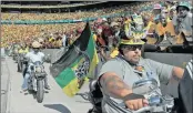  ?? PICTURE: ANTOINE DE ?? PACKED: Thousands of ANC supporters attended the Siyanqoba rally at FNB Stadium to hear President Jacob Zuma. RAS