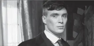  ?? BBC TWO ?? Cillian Murphy is the icy gang leader Tommy Shelby in “Peaky Blinders.”