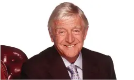  ?? Show. Photograph: ITV/Shuttersto­ck ?? ‘The greatest’ … Michael Parkinson poses to promote his 2005 ITV incarnatio­n of his chat