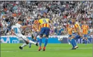  ??  ?? 27 DE AGOSTO. El primero al Valencia, un golazo.