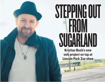  ?? | PHOTO BY DAVID MCCLISTER ?? Kristian Bush wrote nearly 300 songs for his first solo album, “Southern Gravity.”