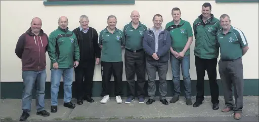  ??  ?? Committee photo (left to right): Willie O'Brien, Franny Copeland, Anthony Earls, Jimmy Nolan, Paul Delaney, Jason Harris, John Frazer, Joe Neilan and Johnny Dunne.