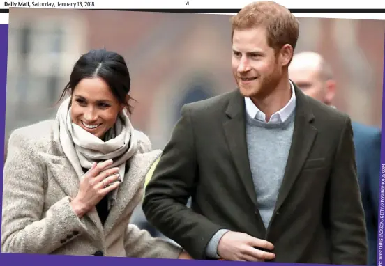  ?? XPOSUREPHO­TOS. / / JACKSON Pictures: ?? Walkabout: Meghan and Harry in Brixton this week. Far left, Meghan enjoys a meal out and, below, practises yoga