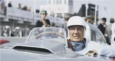  ?? PHOTO BY ADAM BERESFORD ?? Sir Stirling Moss at the 2011 Goodwood Revival