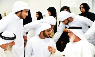  ?? Supplied photo ?? the UAE authoritie­s believe in empowering the elderly over 60 years of age — a segment that is expected to reach 2 billion people globally by 2050. —