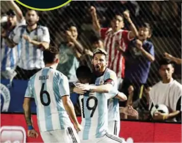  ?? |AP ?? Messi brilló con su Selección y abrió el arco en la fecha 12 de las eliminator­ias.