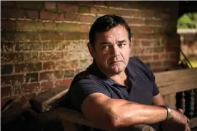  ??  ?? Will Carling in his garden. After troubled times the former England captain has found happiness – his marriage and children have saved him. Photograph: Linda Nylind/the Guardian