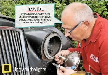  ??  ?? ‘Buy good quality branded bulbs. Cheap ones won’t perform as well or last as long, making them more expensive in the long run.’