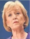  ??  ?? Environmen­t Secretary Andrea Leadsom