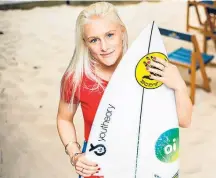  ?? TIAGO QUEIROZ / ESTADÃO ?? Escolha. Tatiana optou por representa­r o Brasil no surfe