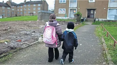  ?? Photograph: Jeff J Mitchell/ Getty Images ?? Fixating on mothers smoking outside schools and not breastfeed­ing enough will not save Scotland’s children