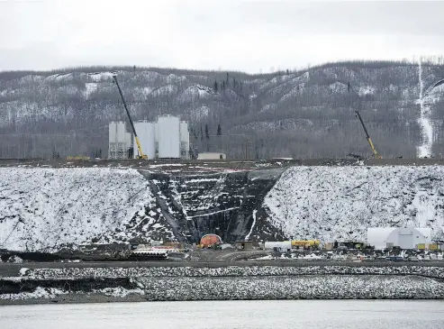  ?? JONATHAN HAYWARD / THE CANADIAN PRESS FILES ?? Secrecy behind the Site C Dam “is extraordin­ary” for a taxpayer-funded project, says an internatio­nal dam expert.