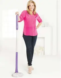  ?? INGENIOUS DESIGNS ?? Joy Mangano, inventor of the Miracle Mop and president of Ingenious Designs, was the inspiratio­n for the film Joy.