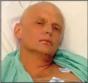  ??  ?? Poisoned: Alexander Litvinenko