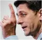  ?? Andrew Harnik / Associated Press ?? House Speaker Paul Ryan of Wis., speaks at a news conference following a GOP party conference at the Capitol on Wednesday.