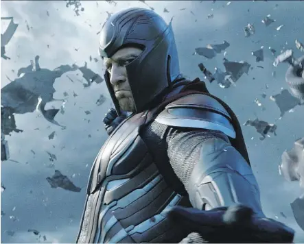  ?? 20TH CENTURY FOX ?? Michael Fassbender is back as the always conflicted Magneto in X-Men: Apocalypse.