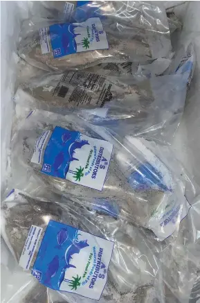  ?? Photo: Ministry of Fisheries ?? Mr Mohammed Shaheed’s company has been exporting fish to the United States of America since November, 2021.