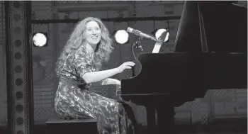  ?? JOAN MARCUS/COURTESY ?? Sara Sheperd plays legendary singer-songwriter Carole King in “Beautiful.” The touring Broadway musical is at the Dr. Phillips Center for the Performing Arts in Orlando this weekend.