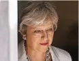  ??  ?? Die britische Premiermin­isterin Theresa May