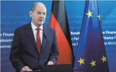  ?? FOTO: DPA ?? Bundesfina­nzminister Scholz: „Multinatio­nale Konzerne können sich nicht mehr verstecken.“