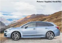  ?? Pictures / Supplied, Herald files ?? SUCCESSOR: The Subaru Levorg replaces the Legacy.