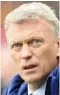  ??  ?? David Moyes