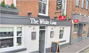  ??  ?? The White Lion, in Macclesife­ld, will reopen
