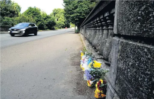  ?? PETER BOLTER ?? Work on the A48 in Bridgend comes after a number of accidents on the route, which have included three fatalities