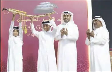 Abbes wins Qatar Gold Sword for third successive time - PressReader