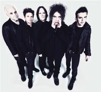  ??  ?? THE Cure tours South Africa for the first time.