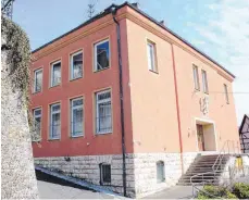  ?? FOTO: SABINE RÖSCH ?? Die Außensanie­rung der Bergschule in Veringenst­adt soll 275 000 Euro kosten.