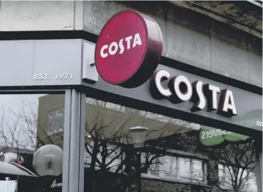  ??  ?? 0 Coffee chain Costa is thought to be worth as much as £3 billion