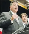  ?? CHRISTOPHE­R KATSAROV/THE CANADIAN PRESS ?? Finance Minister Charles Sousa says the government wants to deter illicit pot sales.