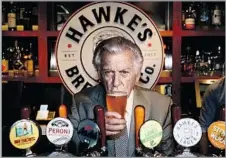  ?? Mark Metcalfe Getty Images ?? QUITE THE TIPPLER Bob Hawke in Sydney in 2006. While at Oxford University, he set a Guinness world record by downing 2 1⁄2 pints of beer in 11 seconds.