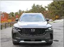  ?? STAFF PHOTO BY MARC GRASSO/MEDIANEWS GROUP/BOSTON HERALD ?? The Mazda CX-50.