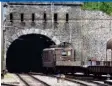  ??  ?? Der Lötschberg­tunnel. KEYSTONE